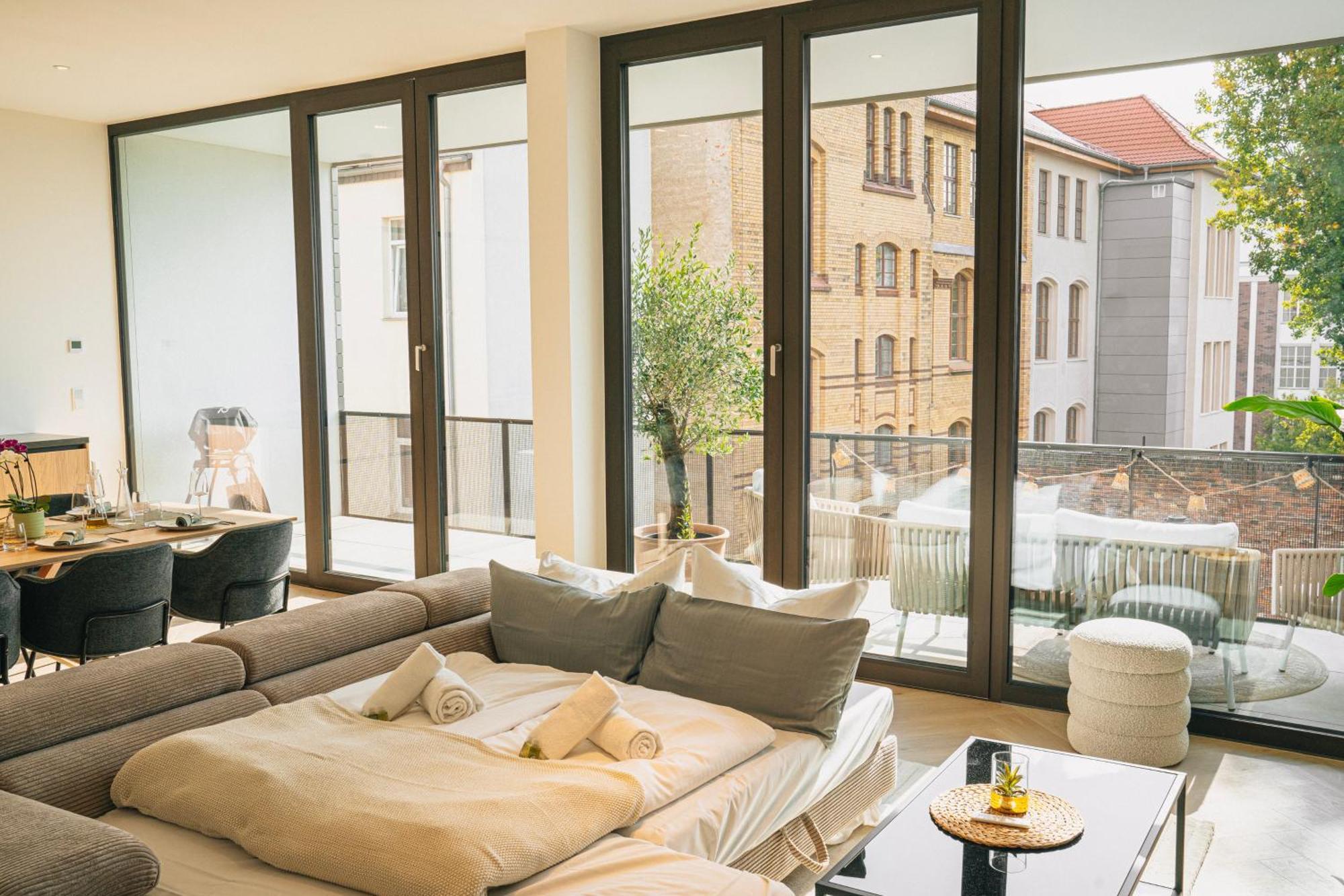 Rr - Penthouse - Luxe 105 Qm - Central - Wifi 马格德堡 外观 照片
